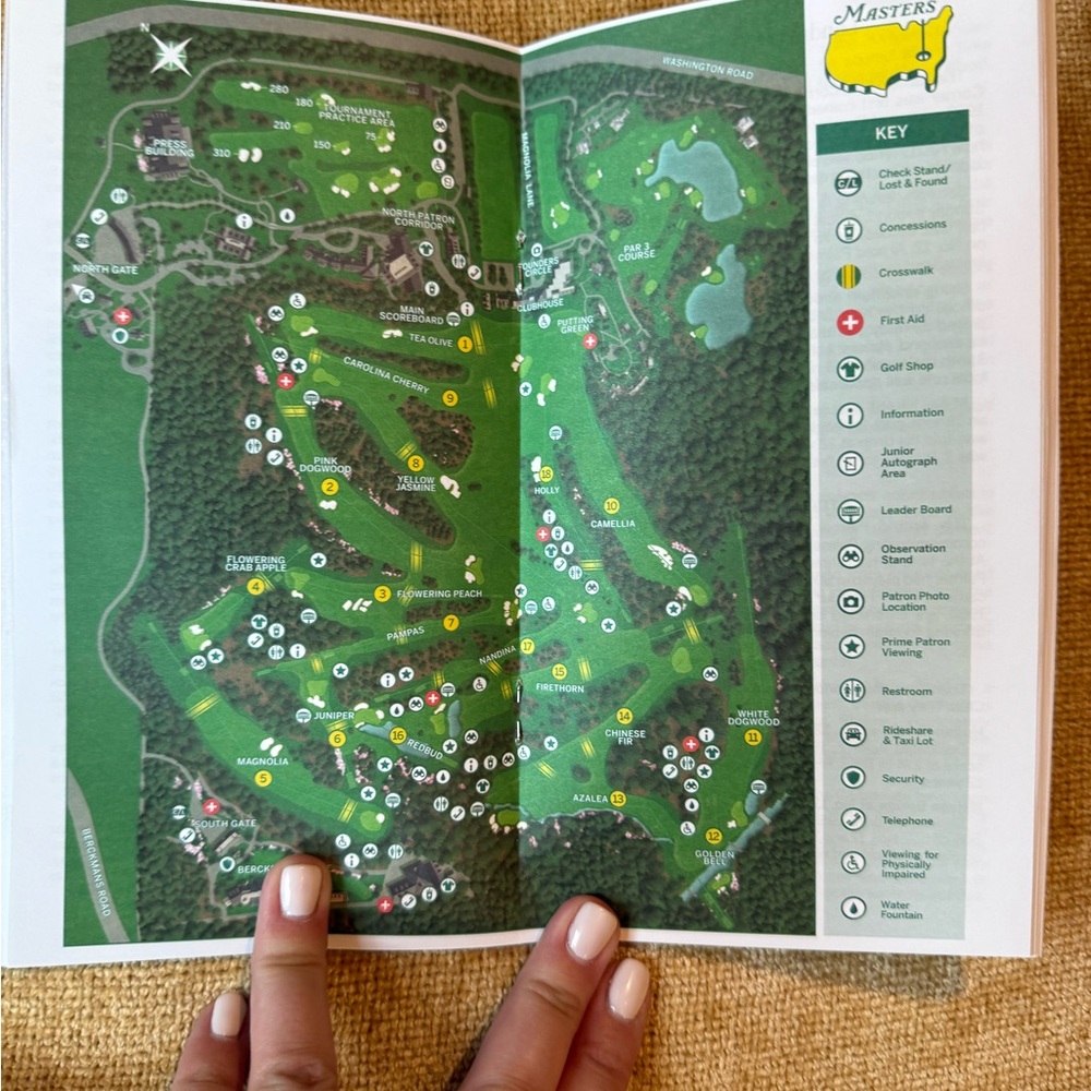 2025 Masters Spectator Guide - Picture 2 of 2